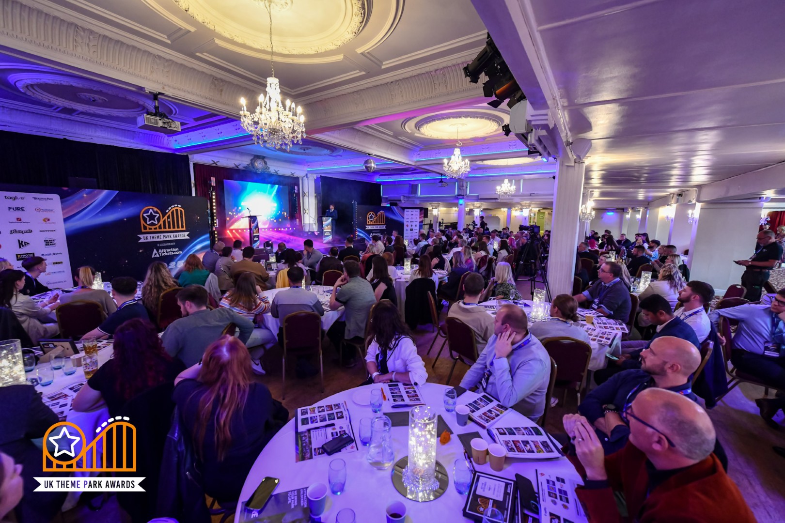 UK Theme Park Awards ceremony